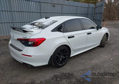 2023 Honda Civic Sport из США, поврежденный, VIN 2HGFE2F59PH559693